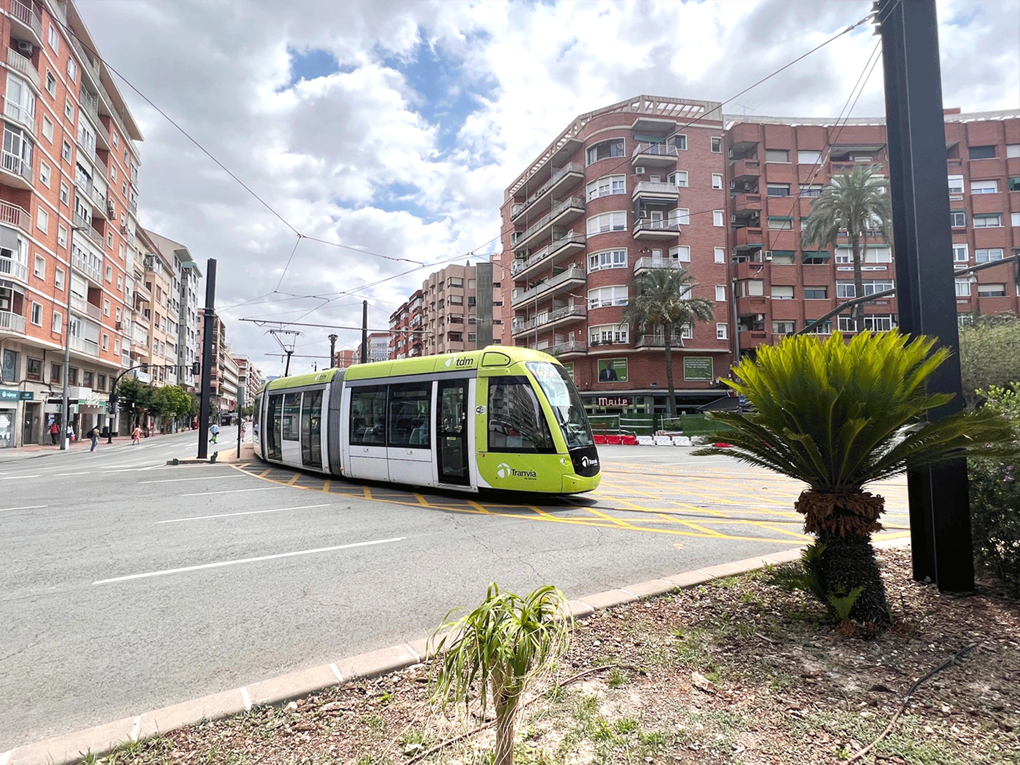 Tranvía de Murcia alcanza la mayor puntuación de satisfacción global